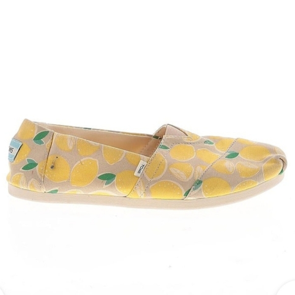 Toms Lemon 🍋 Print Shoes | Size 8 - EUC - Picture 4 of 4